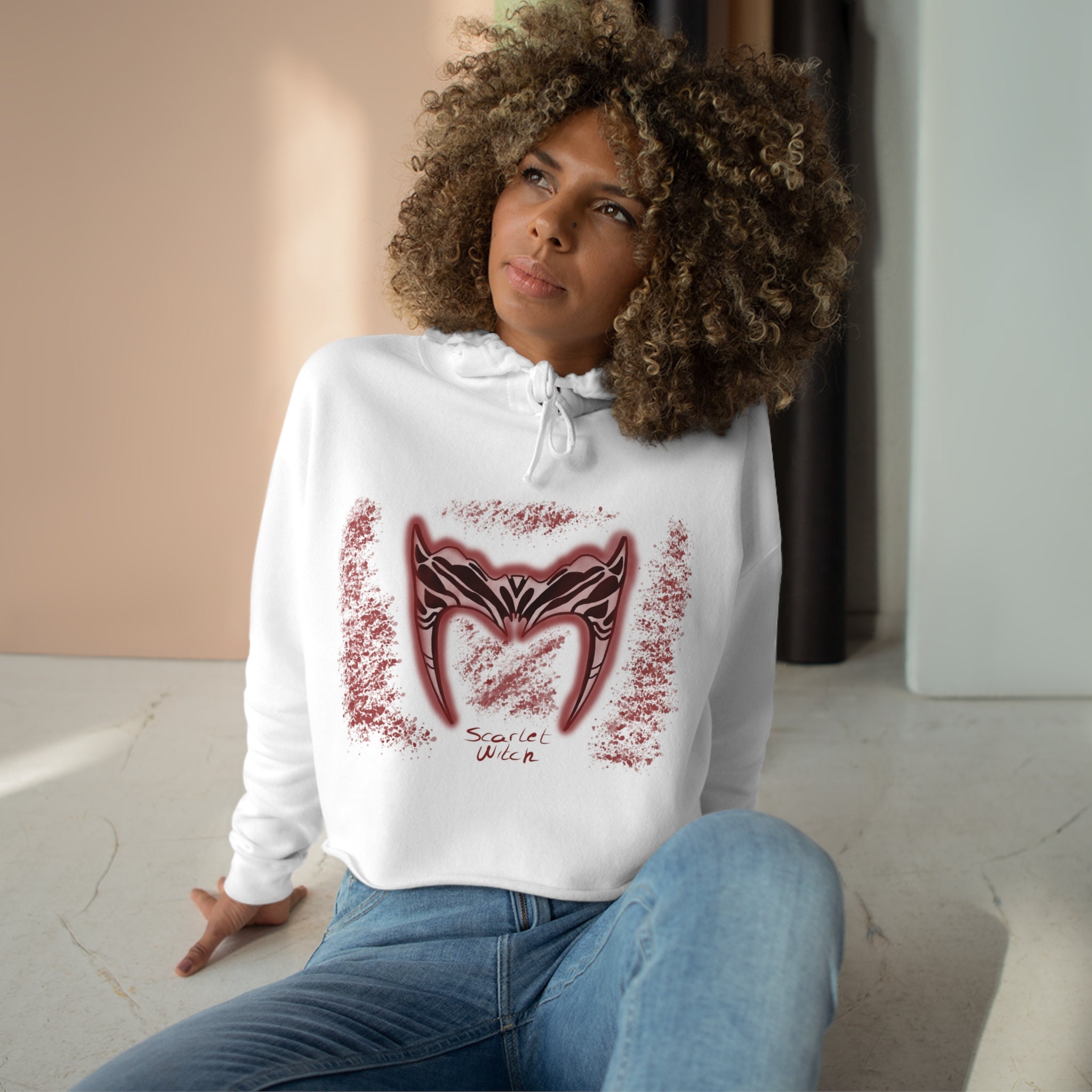 Scarlet Witch Crop - Etsy UK