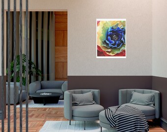 Bee Rose Print on Uncoated Posters