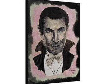 Dracula Matte Canvas, Stretched, 0.75&quot;