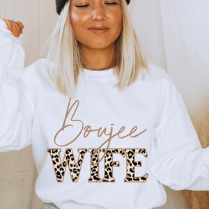 Boujee wife crewneck
