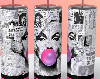 20 oz Marilyn Monroe inspirierter Becher