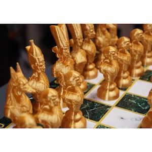 Egyptian Chess Set, Egyptian, Chess Set, Gift, Playful, Decorative and Useful.