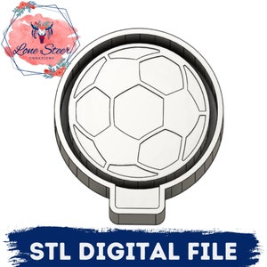 May include: A 3D printed STL digital file of a soccer ball design. The file can be used to create a physical object using a 3D printer.