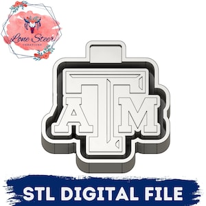 Texas Aggies College Team Freshie Blank for Molding 3D printer file STL
