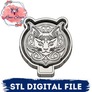Magic Cat Freshie Blank for Molding 3D printer file STL