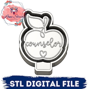 Counselor Apple Freshie Blank for Molding 3D printer file STL