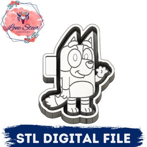 Fichier d'imprimante 3D STL vierge pour le moulage de la vague de bingo-test