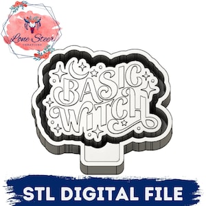 Basic Witch Freshie Blank for Molding 3D printer file STL