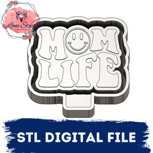 Mom Life Freshie Blank for Molding 3D printer file STL