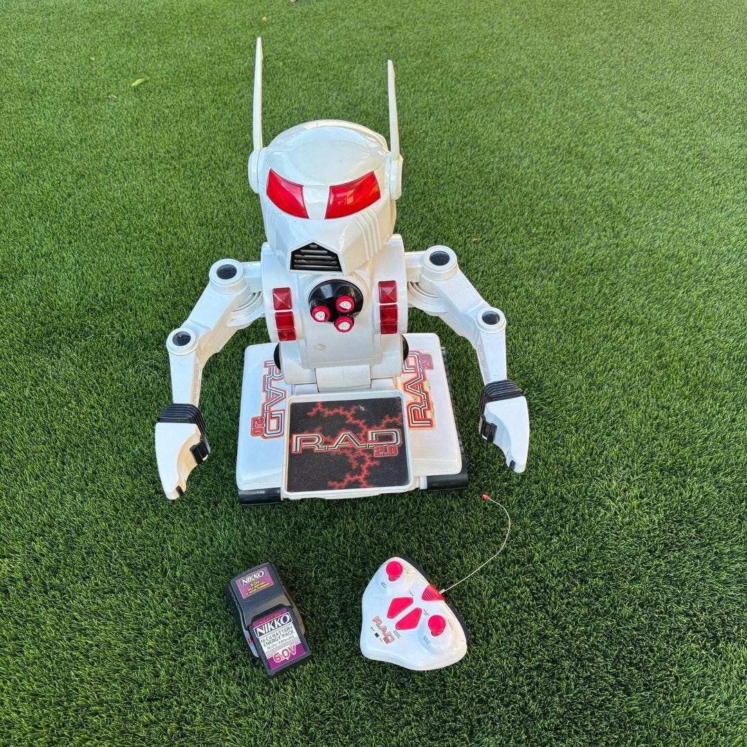 RAD 2.0 Remote Control Robot Toymax Vintage 1999 - Etsy