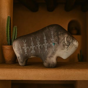 Buffalo Spirit Horsehair Pottery: A Gift for the Hunter