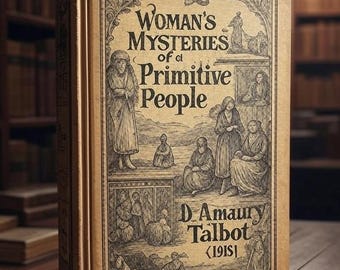 1915 Nigerianische Ethnographie: Initiationsriten für Frauen - Vintage Anthropologie (Digitales PDF)