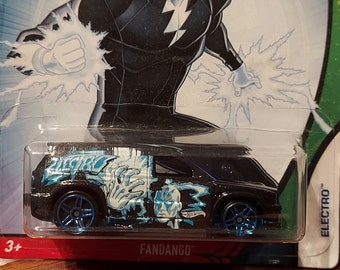 Hot Wheels Spiderman FANDANGO w/Electro NIP