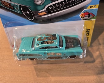 Hot Wheels - Custom '53 CHEVY - NIP - Multicolor w/HW Tiki Time Design