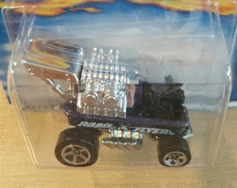 Hot Wheels Radio Flyer Wagon-from 2000 Long Card-hard to Find