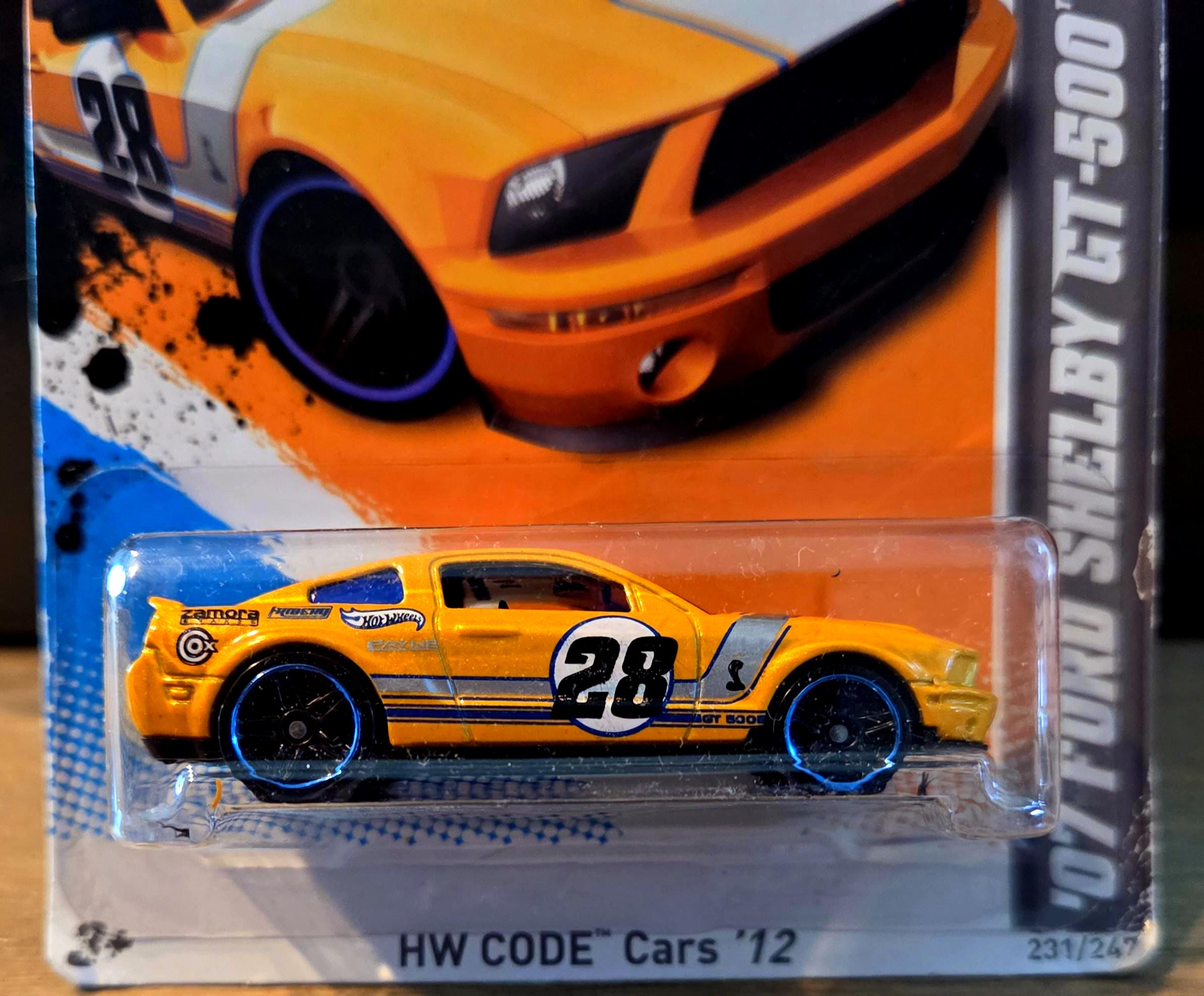 Hot Wheels 2012 Mustang - Etsy