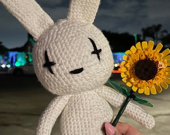 Benito. Bad Bunny Crochet Plushy- Pattern ONLY