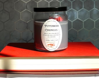 Pepperwood Chronicles New Girl nick miller - pop culture fandom inspired candle by studio and juliet
