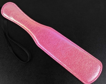 Pink Spanking Paddle/BDSM Paddle Spanking/Impact Play/Vampire Paddle/DDLG/BDSM Punishment Spanker/Spankingpaddle/Pink Bondage Paddles Mature