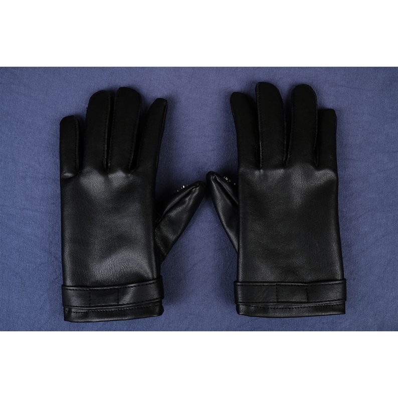 BDSM Vampire Gloves With Spikes/soft Vegan Leather Spiked Gloves