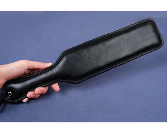Vegan Friendly Paddle Spanking/BDSM Leather Spanking Paddle/Tawse Paddle Spanker/BDSM Paddle/Impact Play Set/Sadists And Masochists MATURE