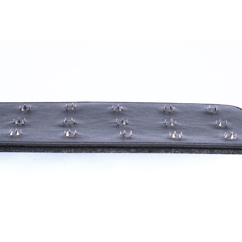 BDSM Spanking Paddle with Super Sharp Tiny Spikes/Super Painful Spanking/Spiked Paddle/Sadists and Masochists/Floggers and Whips MATURE image 6