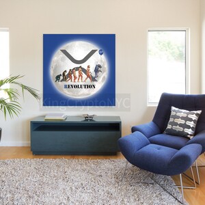 XRP (R)evolution Canvas / Crypto Art in edizione limitata / KingCryptoNYC Drop per Degens e Builders immagine 2