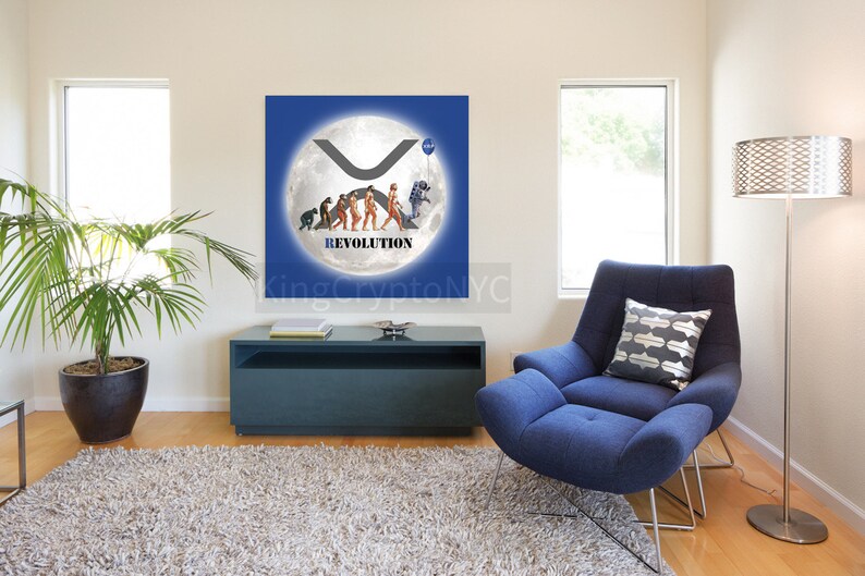 XRP (R)evolution Canvas / Crypto Art in edizione limitata / KingCryptoNYC Drop per Degens e Builders immagine 2