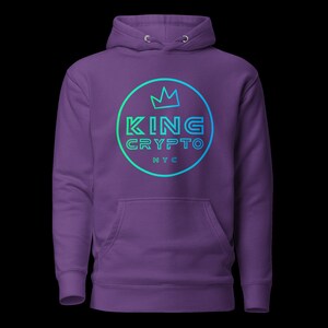 King Crypto NYC Premium Unisex Hoodie - Cozy Pullover