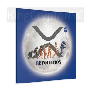 XRP (R)evolution Canvas / Crypto Art in edizione limitata / KingCryptoNYC Drop per Degens e Builders immagine 3