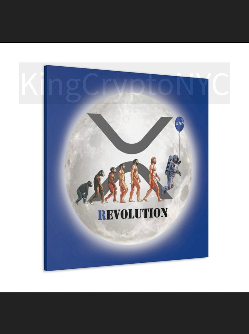 XRP (R)evolution Canvas / Crypto Art in edizione limitata / KingCryptoNYC Drop per Degens e Builders immagine 3