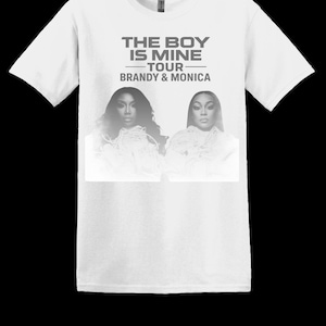 The Boy Is Mine Tour 2025 T-Shirt, Brandy Tour Shirt, Monica Graphic Shirt, Monica and Brandy Fan Gift Tee, Brandy and Monica Merch