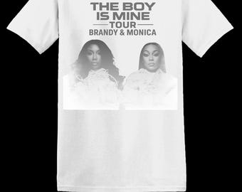 Camiseta de la gira The Boy Is Mine 2025: Camiseta de fan de Brandy y Monica