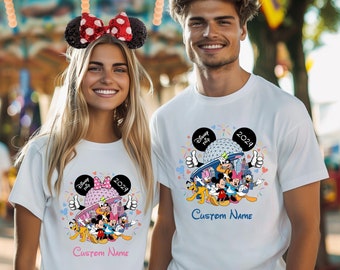 Custom Disney Epcot 2026 Family Trip Shirt, Disney Trip Shirt, Custom Disney 2026 Shirts, Birthday Boy Girl Squad Crew, Matching Disney Tees