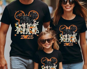 Custom Disney Halloween Boo 2026 Shirt, Halloween Family Shirt, Custom Boo Halloween 2026, Disney Vacation 2026, Disney Family Matching Tee