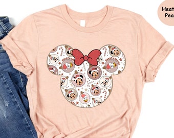 Disney Minnie And Friends Christmas Shirt, Funny Disney Christmas Shirt, Christmas Party Shirt, Disney Family Shirts, Disney Holiday Shirt
