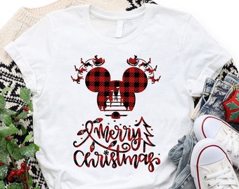 Mickey Merry Christmas Shirt, Disney Christmas T-shirt, Disney Holiday Shirt, Christmas Disney Shirt, Disney Family Shirts, Christmas Gifts