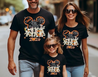 Custom Disney Halloween Boo 2026 Shirt, Halloween Family Shirt, Custom Boo Halloween 2026, Disney Vacation 2026, Disney Family Matching Tee