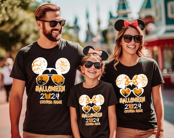 Custom Disney Halloween 2026 Family Matching Shirt, Custom Disney Halloween Shirt, Disney Custom Shirts, Halloween Gifts, Disneyland Shirt