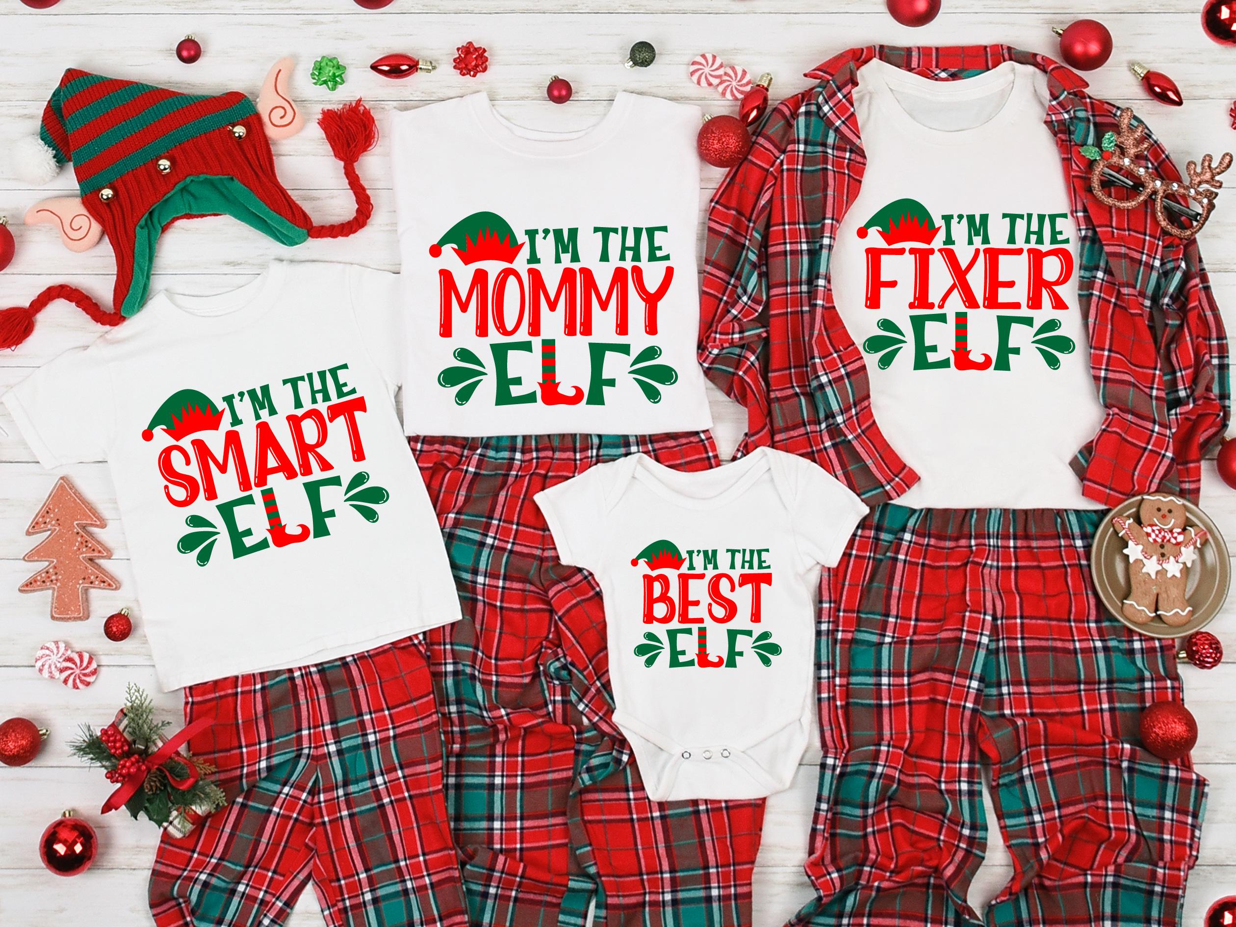 Elf Diy Christmas Pajama Shirts Kids Green Christmas Elf Pyjama