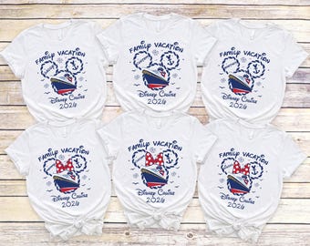 Disney Cruise 2026 Shirts, Custom Disney Cruise Group Shirt, Disney Family Vacation, Mickey Cruising Shirts, Family Matching Cruise Shirt