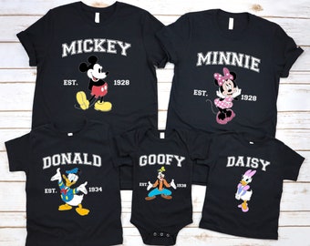 Mickey And Friends T-Shirts, Disney Family Shirt, Disneyworld Shirt, Disney Family Trip Shirt, Classic Mickey And Friends, Disneyland Shirt