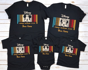 Custom Disney Family Vacation 2026 Shirt, Disney Trip Shirt, Matching Disneyworld 2026 Shirt, Disneyland Squad Tees, Disney World Shirt