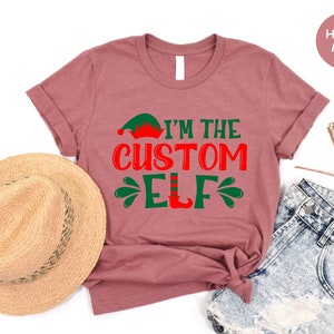 Elf Family Christmas Shirt, Family Christmas Pajamas, Matching Family ...