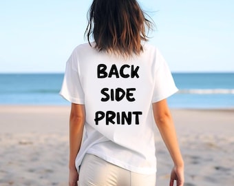 Back Side Print