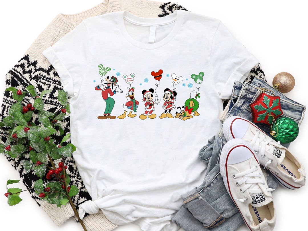 Disney Mickey and Friends Christmas Shirt, Disney Christmas Tshirt, Disney Matching Family