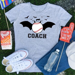 Halloween Custom Shirt, Halloween Baseball Shirt, Halloween TShirt, Boys Halloween Shirt, Halloween Gift, Baseball Cleats, Bat Shirt