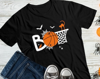 Halloween Basketball Shirt, Halloween Sports Shirt, Unisex Halloween Shirt, Trick or Treat Shirt, Halloween Gift, Boo Shirt, Spooky Shirt