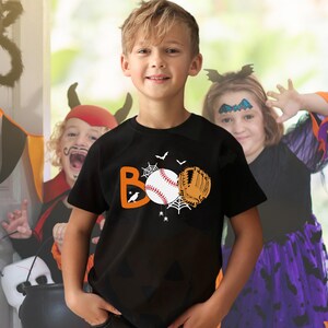 Halloween Baseball Shirt, Halloween Sports Shirt, Halloween TShirt, Boys Halloween Shirt, Halloween Gift, Unisex Halloween Shirt, Boo Shirt