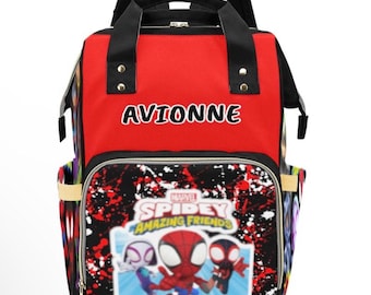 Spidey & Friends diaper bag